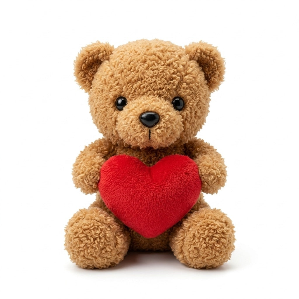 Peluche Ours Câlin Cœur 20cm – Masolu
