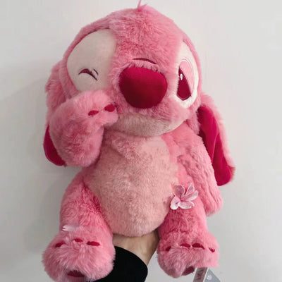 Stitch Lilou Pink – Peluche Brillante Édition Limitée 45cm