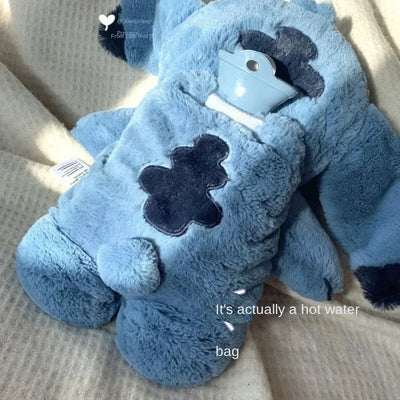 Peluche avec Bouilotte Angel ou Stitch