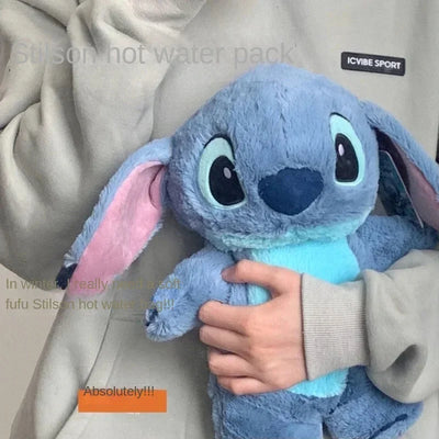 Peluche avec Bouilotte Angel ou Stitch