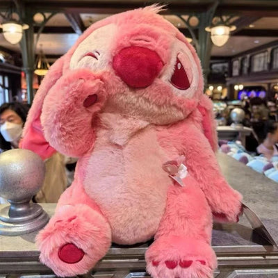 Stitch Lilou Pink – Peluche Brillante Édition Limitée 45cm