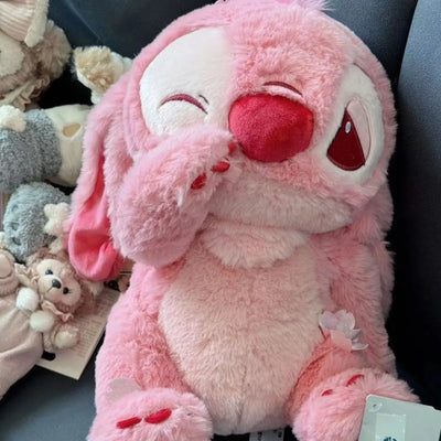 Stitch Lilou Pink – Peluche Brillante Édition Limitée 45cm