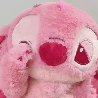 Stitch Lilou Pink – Peluche Brillante Édition Limitée 45cm