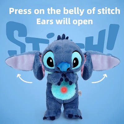 Peluche Stitch PRESS ME  – Modèle Original Disney