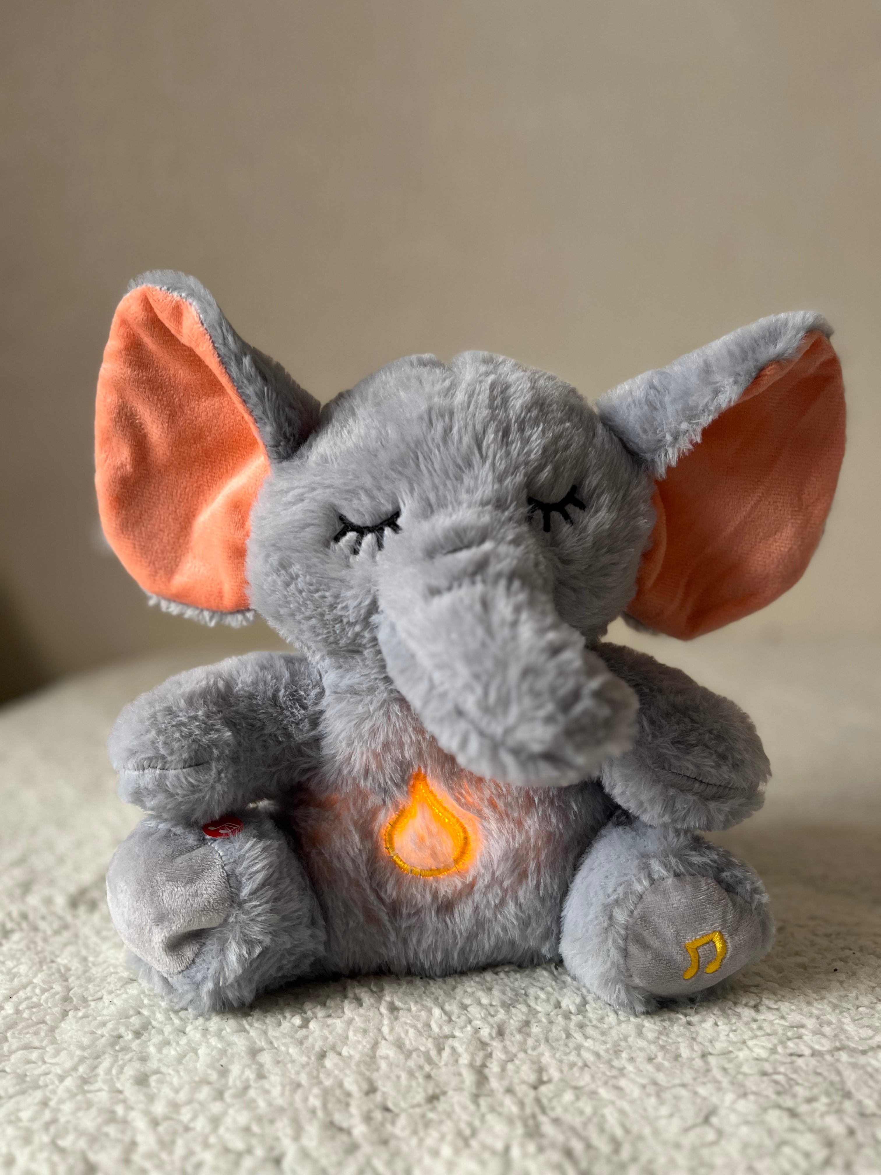 Peluche Éléphant Respirant – Masolu