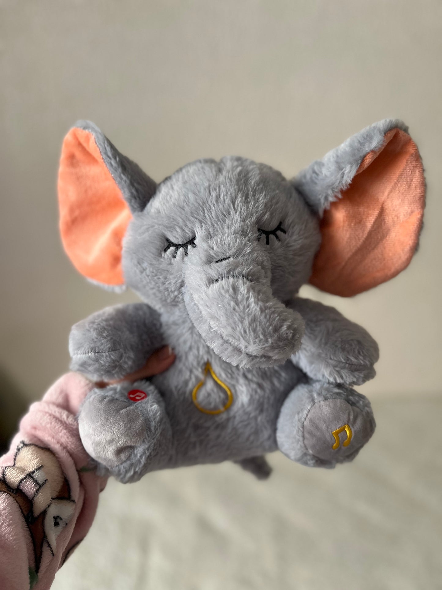 Peluche Éléphant Respirant