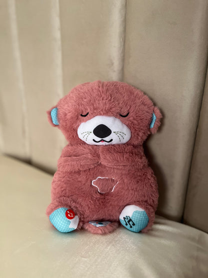 Peluche respirant Loutre Câlins Rose cute Masolu