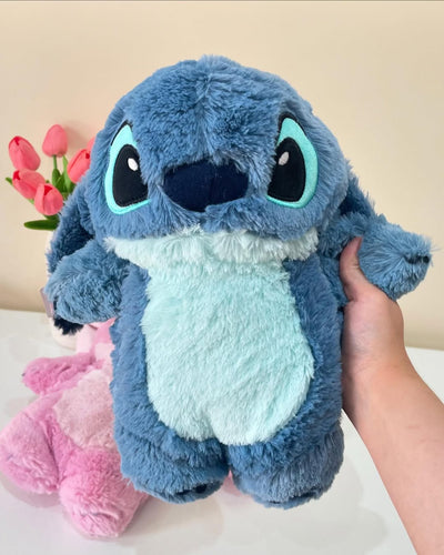 Peluche avec Bouilotte Angel ou Stitch