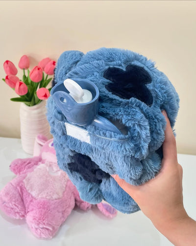 Peluche avec Bouilotte Angel ou Stitch