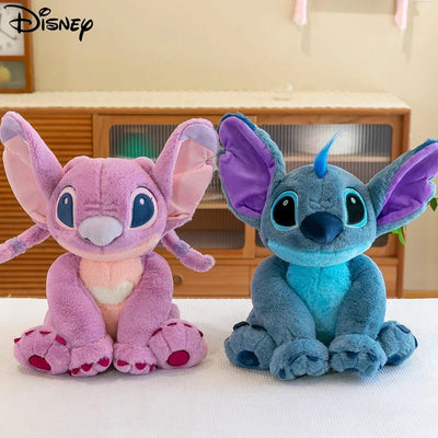 Peluche Stitch & Angel 35 cm – Duo Magique Disney