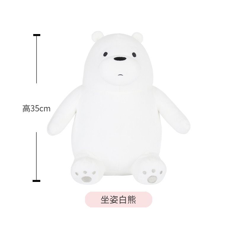 3 Bears Manunu Allongé – 30 cm Pack 3 en 1