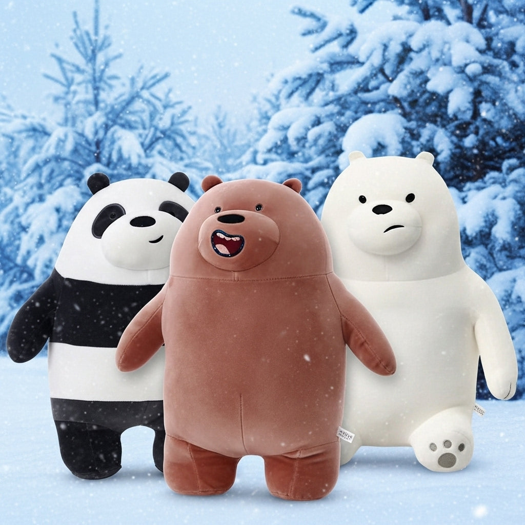 3 Bears Manunu Allongé – 30 cm Pack 3 en 1