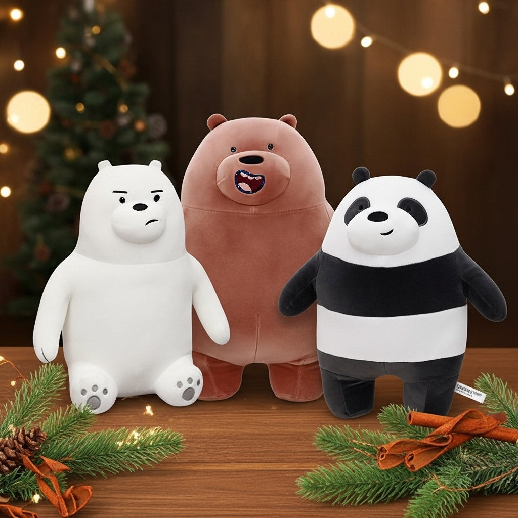3 Bears Manunu Allongé – 30 cm Pack 3 en 1