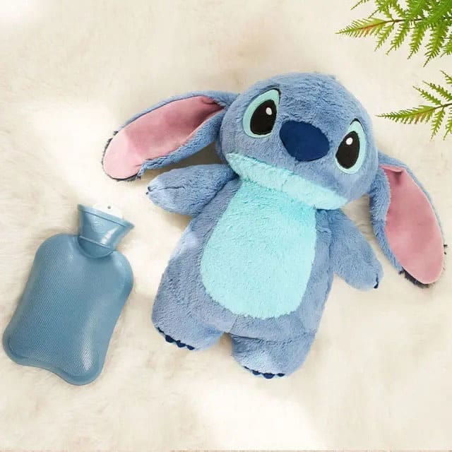 Peluche avec Bouilotte Angel ou Stitch