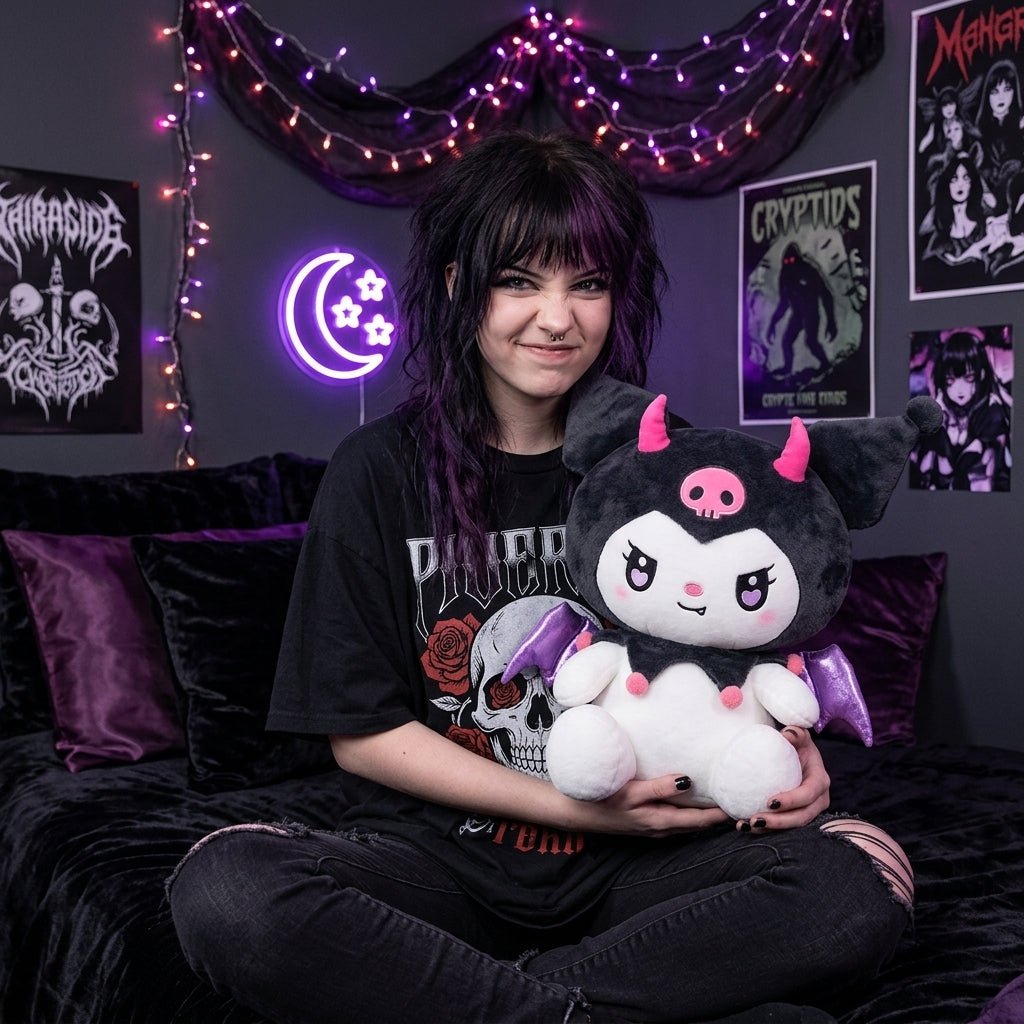 Demon Kuromi Peluche 20 cm & 30 cm - MASOLU PELUCHE - MASOLU PELUCHE