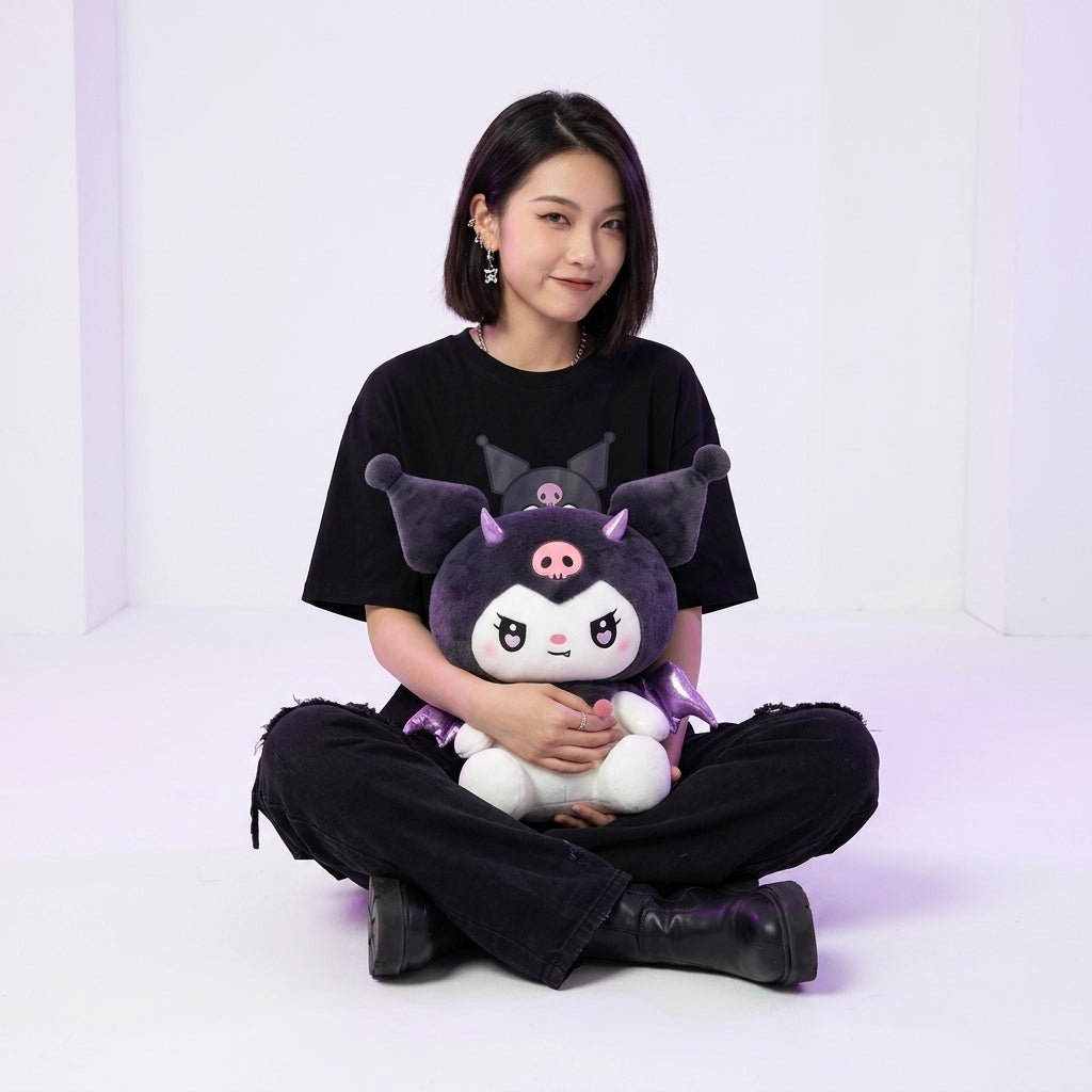 Demon Kuromi Peluche 20 cm & 30 cm - MASOLU PELUCHE - MASOLU PELUCHE