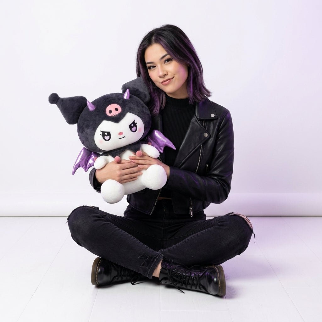 Demon Kuromi Peluche 20 cm & 30 cm - MASOLU PELUCHE - MASOLU PELUCHE