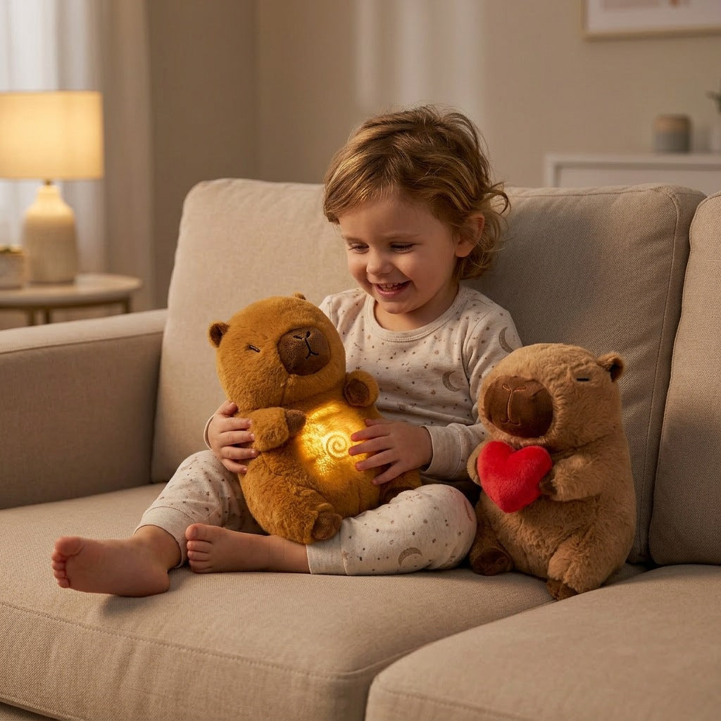 Pack Duo Capybara Respirant & Capybara Cœur – Masolu