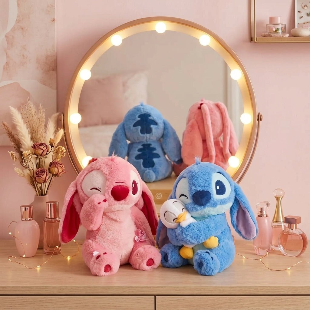 Pack Duo Stitch Masolu – Lilou Pink Édition Limitée + Stitch Day 2024 | Cadeau Parfait - MASOLU PELUCHE