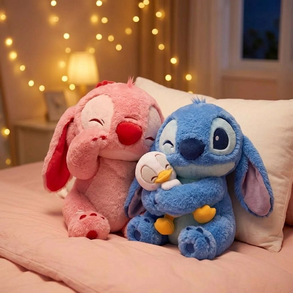 Pack Duo Stitch Masolu – Lilou Pink Édition Limitée + Stitch Day 2024 | Cadeau Parfait - MASOLU PELUCHE