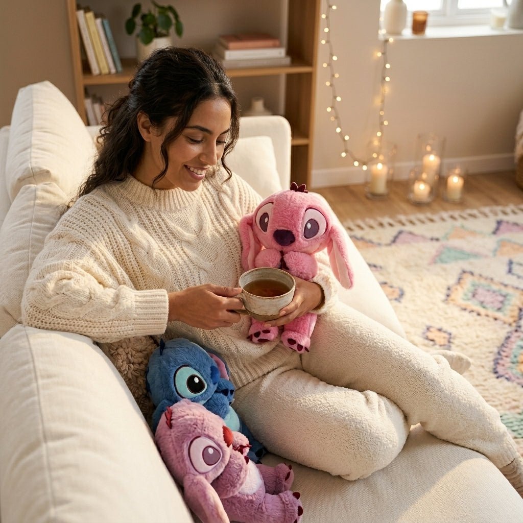 Pack Trio Stitch Respirant – 3 Peluches Veilleuses Apaisantes | Masolu - MASOLU PELUCHE