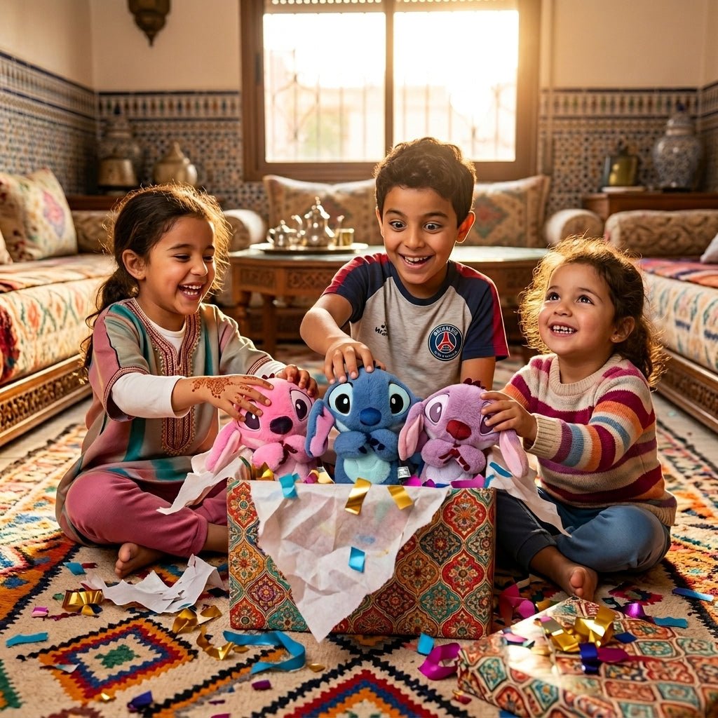 Pack Trio Stitch Respirant – 3 Peluches Veilleuses Apaisantes | Masolu - MASOLU PELUCHE
