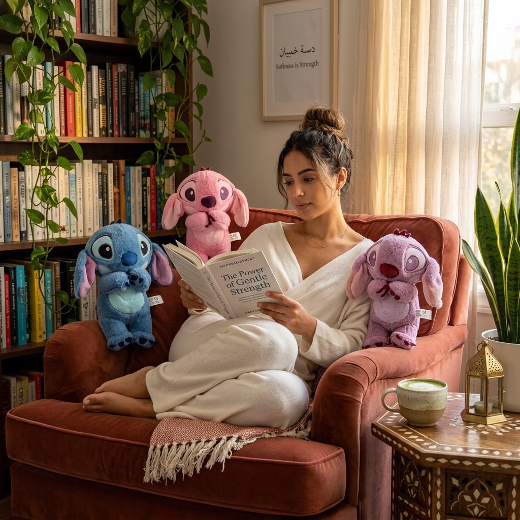 Pack Trio Stitch Respirant – 3 Peluches Veilleuses Apaisantes | Masolu - MASOLU PELUCHE