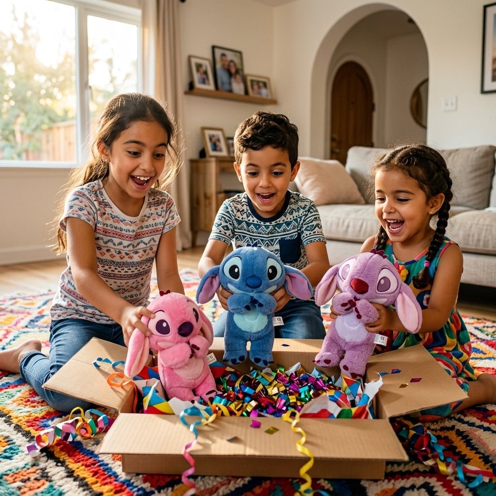 Pack Trio Stitch Respirant – 3 Peluches Veilleuses Apaisantes | Masolu - MASOLU PELUCHE