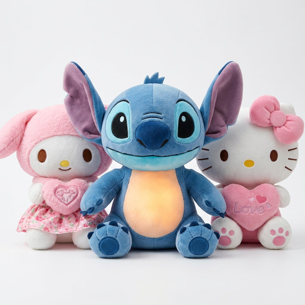 Pack Trio Stitch Respirant Bleu x Sanrio – Masolu