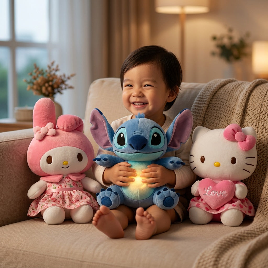 Pack Trio Stitch Respirant Bleu x Sanrio – Masolu