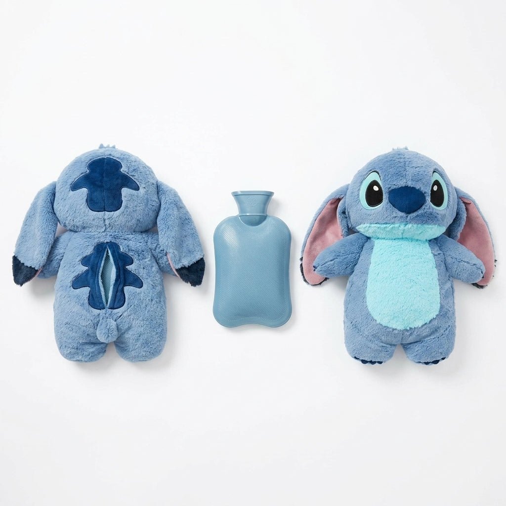 Peluche avec Bouilotte Angel ou Stitch - MASOLU PELUCHE