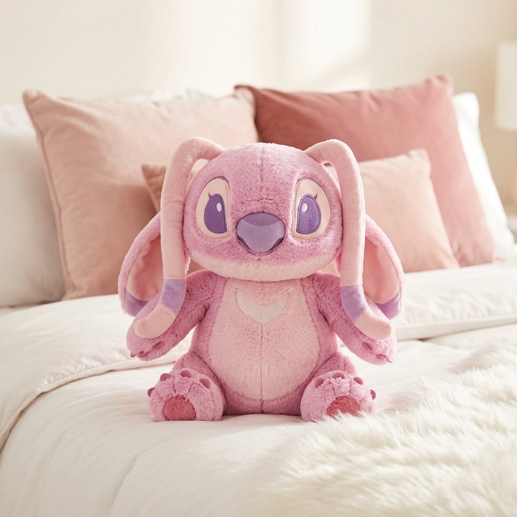 Peluche avec Bouilotte Angel ou Stitch - MASOLU PELUCHE