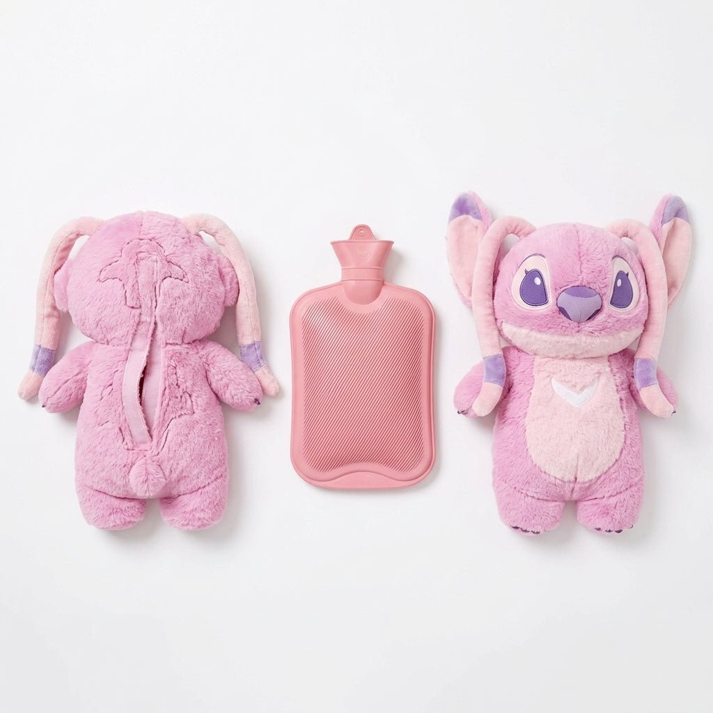 Peluche avec Bouilotte Angel ou Stitch - MASOLU PELUCHE