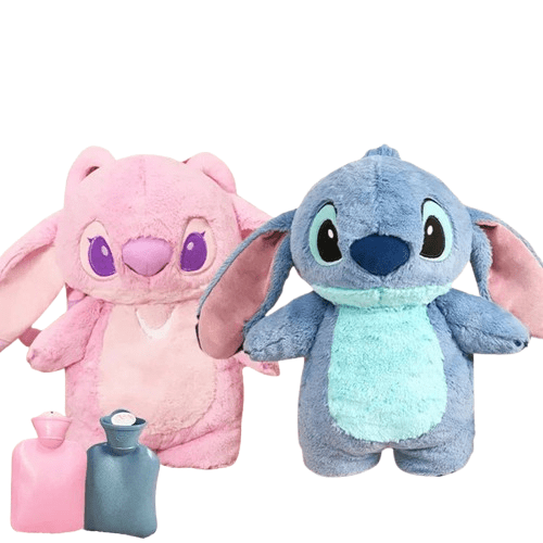 Peluche avec Bouilotte Angel ou Stitch - MASOLU PELUCHE