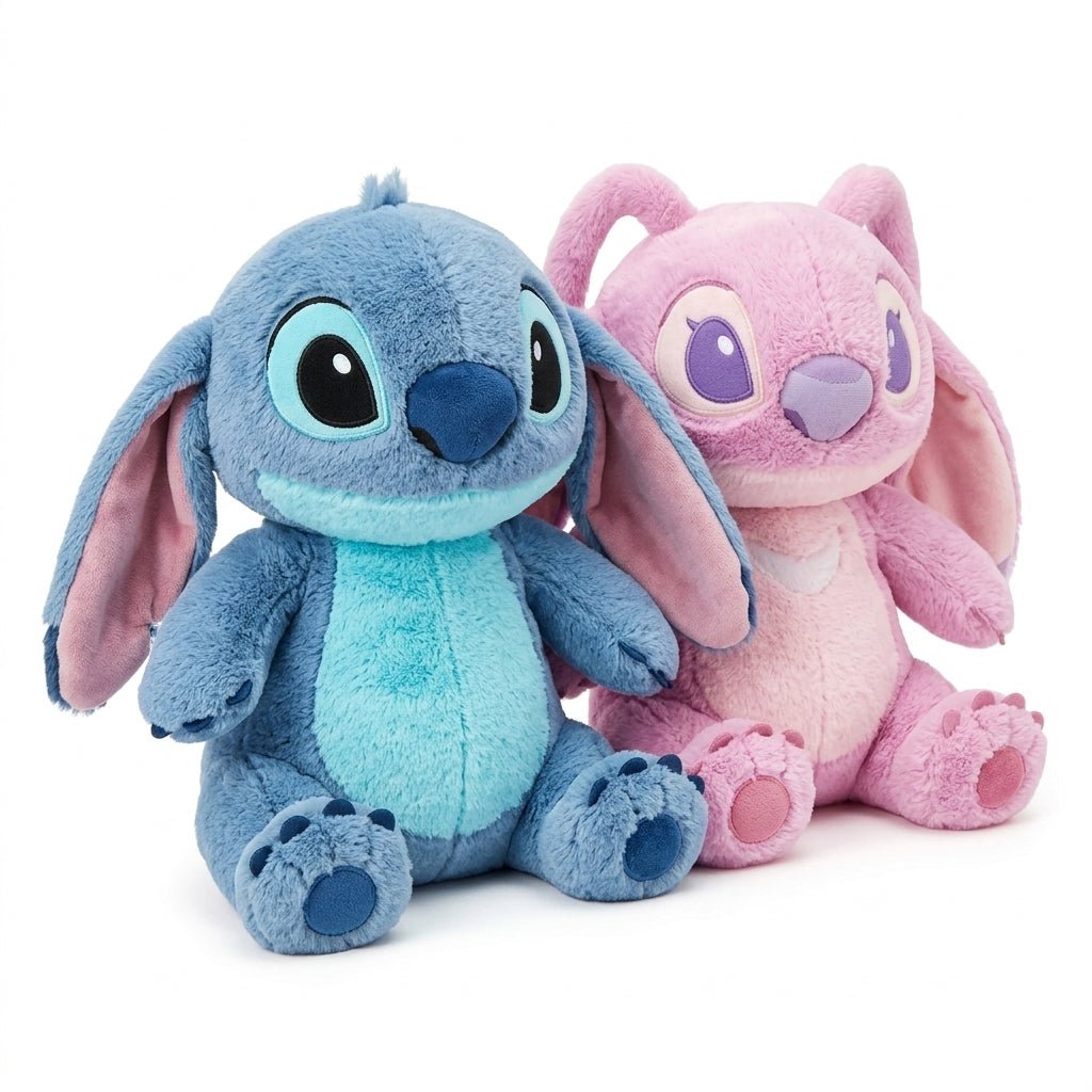 Peluche avec Bouilotte Angel ou Stitch - MASOLU PELUCHE