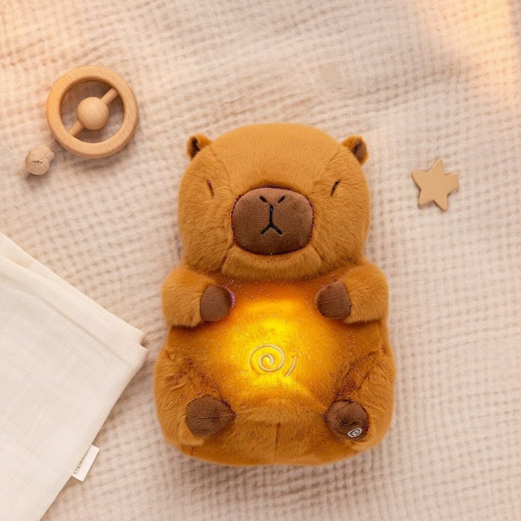 Peluche Capibara Qui Respire - Enfant & Adules - MASOLU PELUCHE