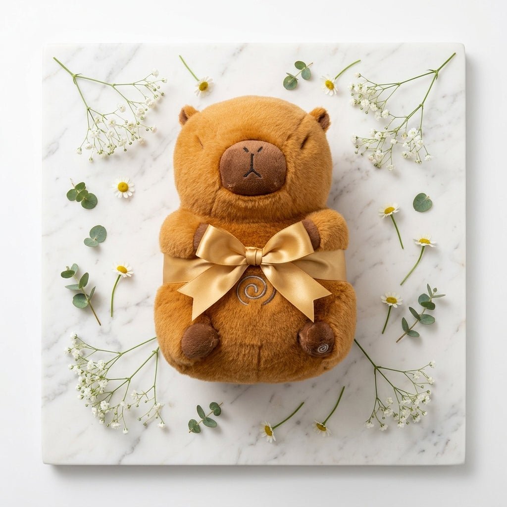 Peluche Capibara Qui Respire - Enfant & Adules - MASOLU PELUCHE