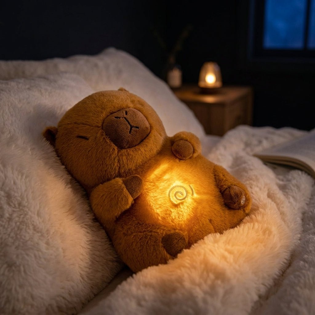 Peluche Capibara Qui Respire - Enfant & Adules - MASOLU PELUCHE