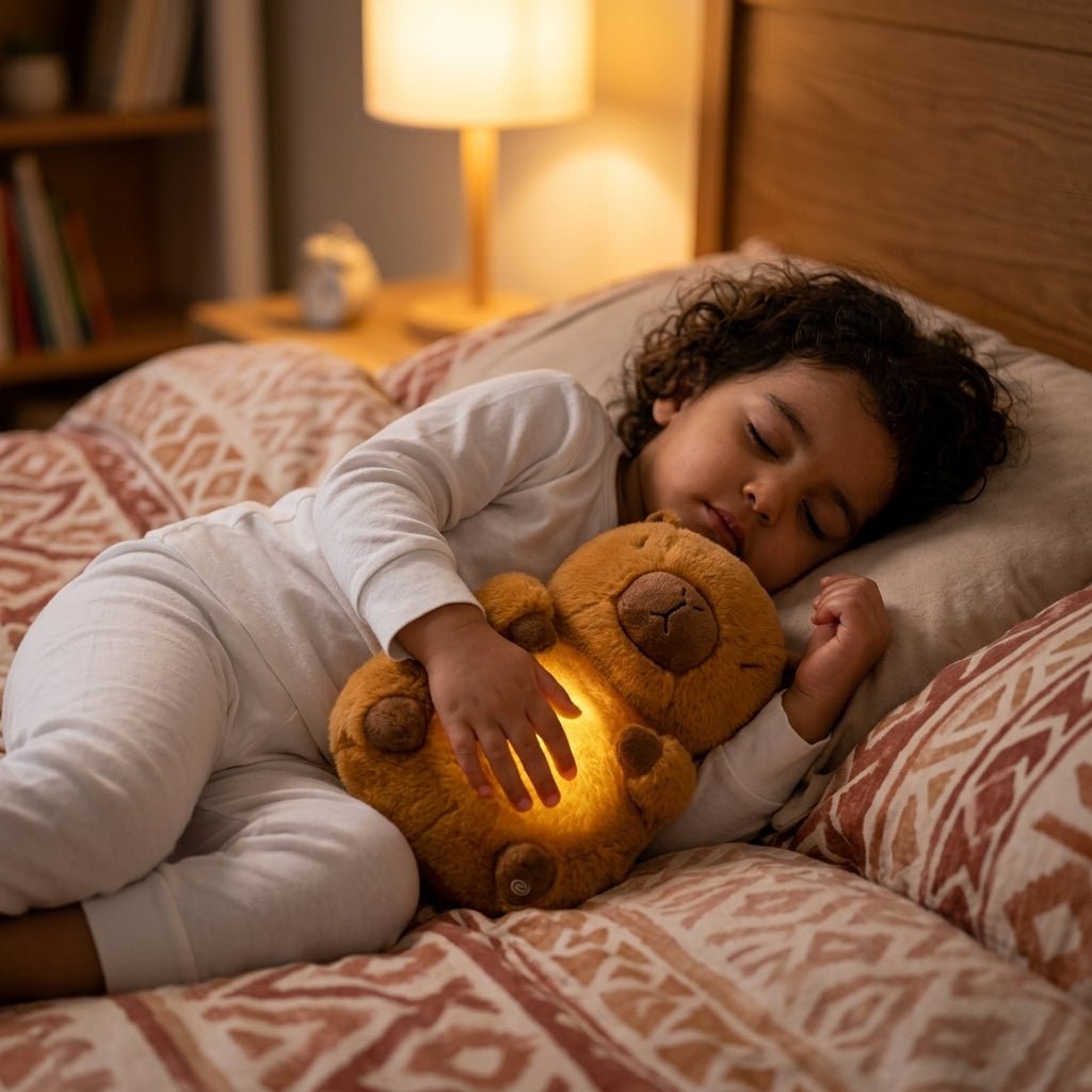 Peluche Capibara Qui Respire - Enfant & Adules - MASOLU PELUCHE