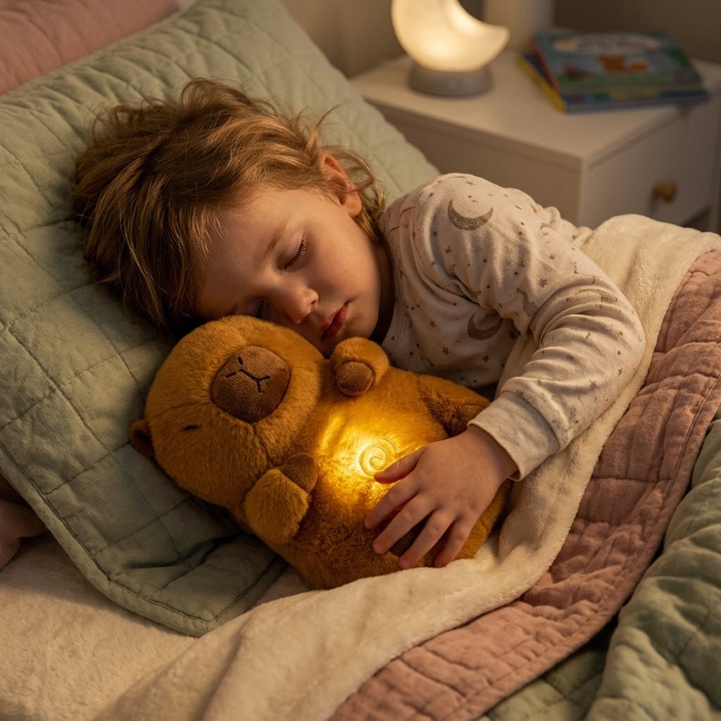 Peluche Capibara Qui Respire - Enfant & Adules - MASOLU PELUCHE
