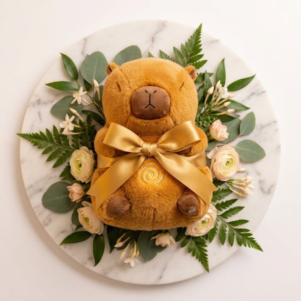 Peluche Capibara Qui Respire - Enfant & Adules - MASOLU PELUCHE