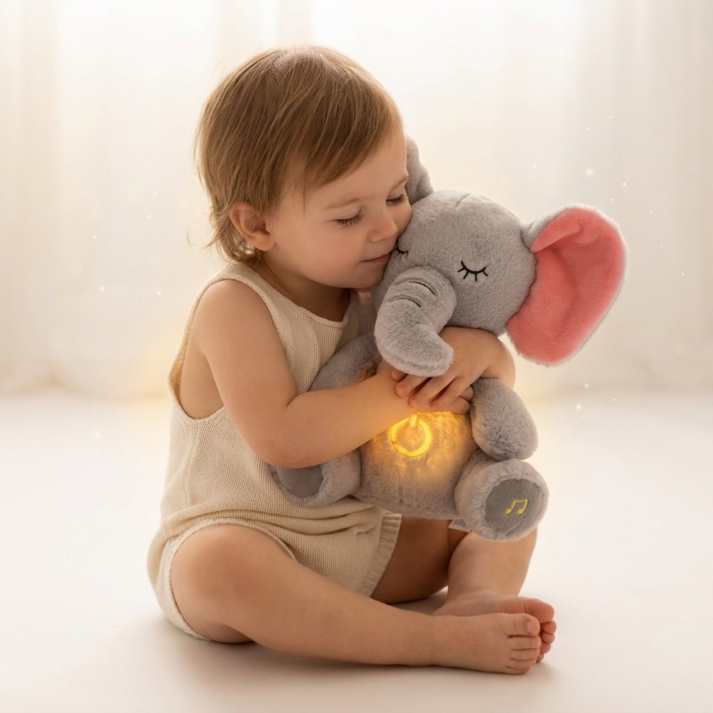 Peluche Éléphant Respirant - MASOLU PELUCHE