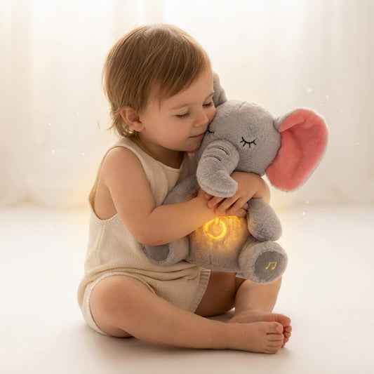 Peluche Éléphant Respirant - MASOLU PELUCHE
