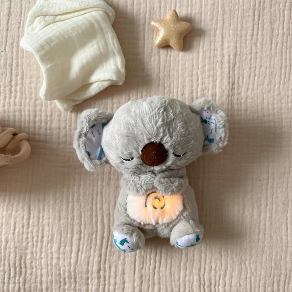 Peluche koala qui respire avec berceuse apaisante - MASOLU PELUCHE
