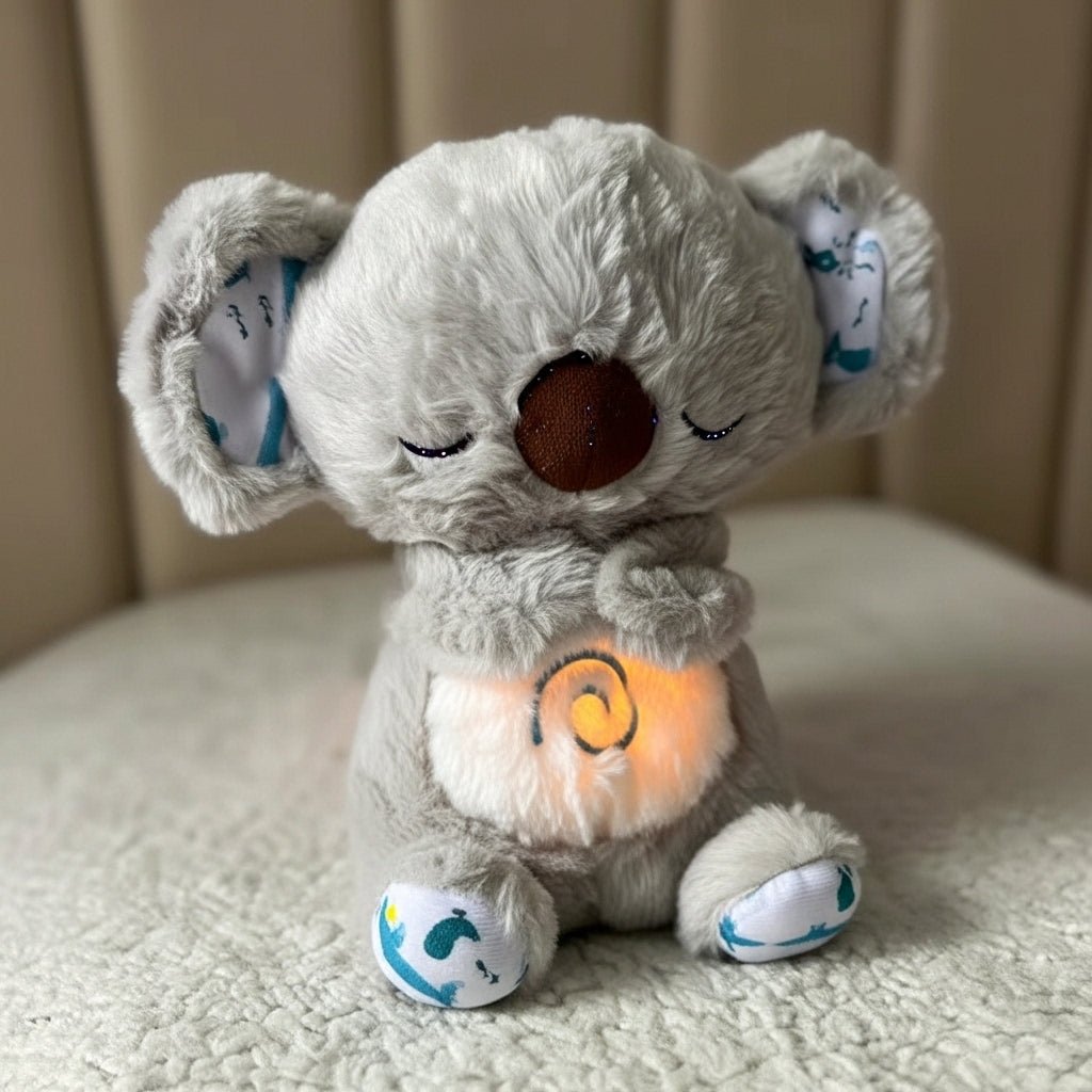 Peluche koala qui respire avec berceuse apaisante - MASOLU PELUCHE