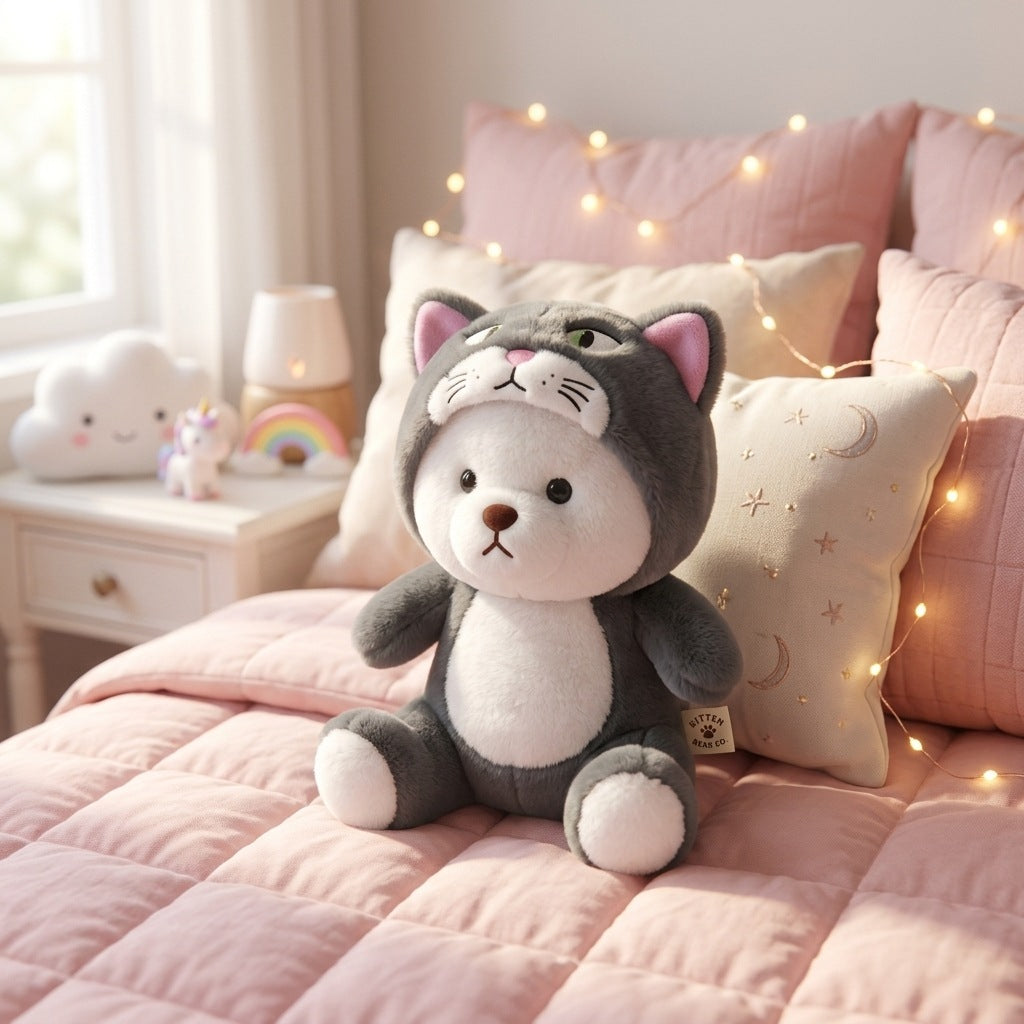 Peluche Ours Chat 35cm – Masolu