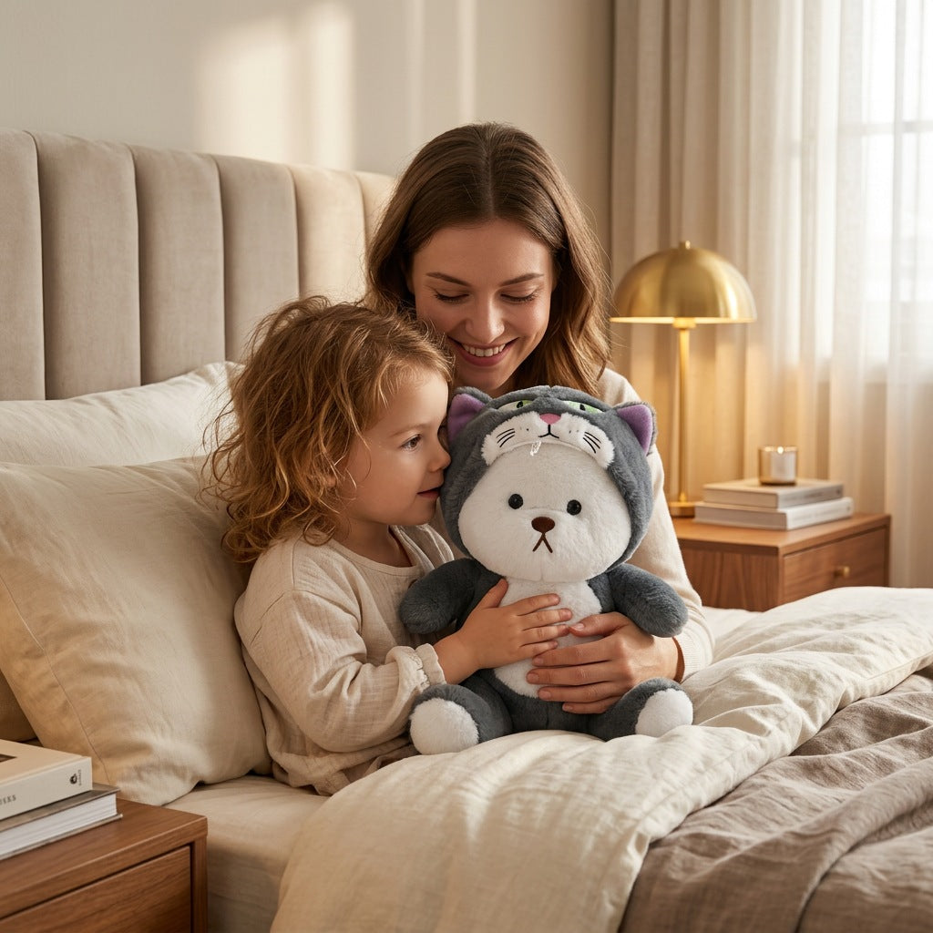 Peluche Ours Chat 35cm – Masolu