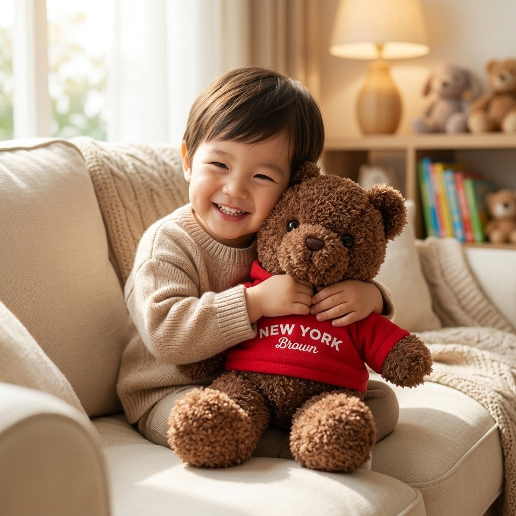 Peluche Ours New York 35cm – Masolu