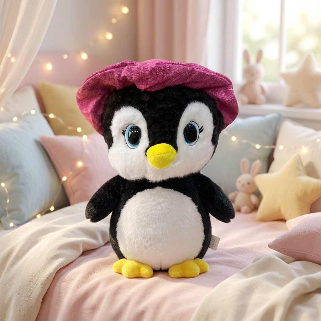 Peluche Pingouin Chapeau 35cm – Masolu