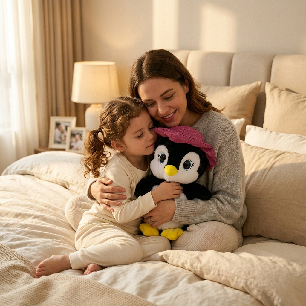 Peluche Pingouin Chapeau 35cm – Masolu